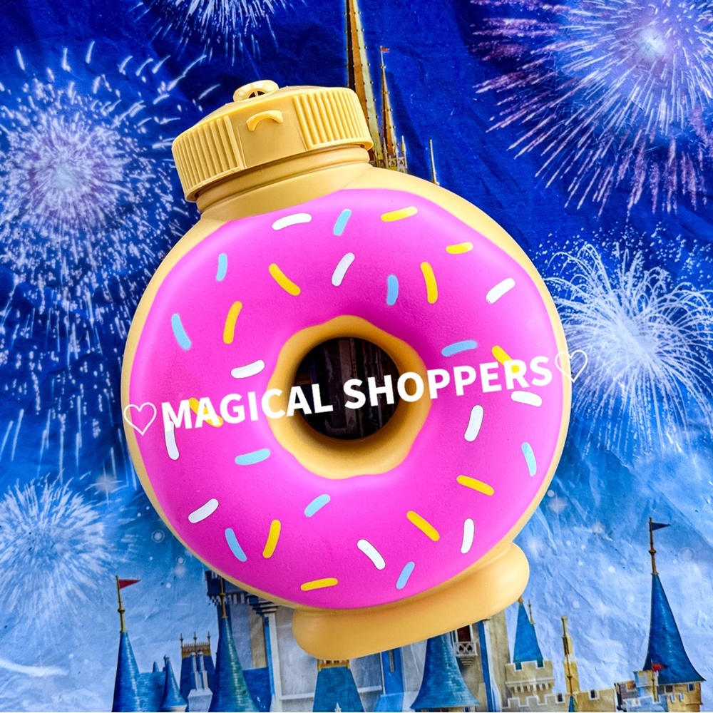 Universal Studios The Simpsons Lard Lad Donuts Souvenir Sipper Cup